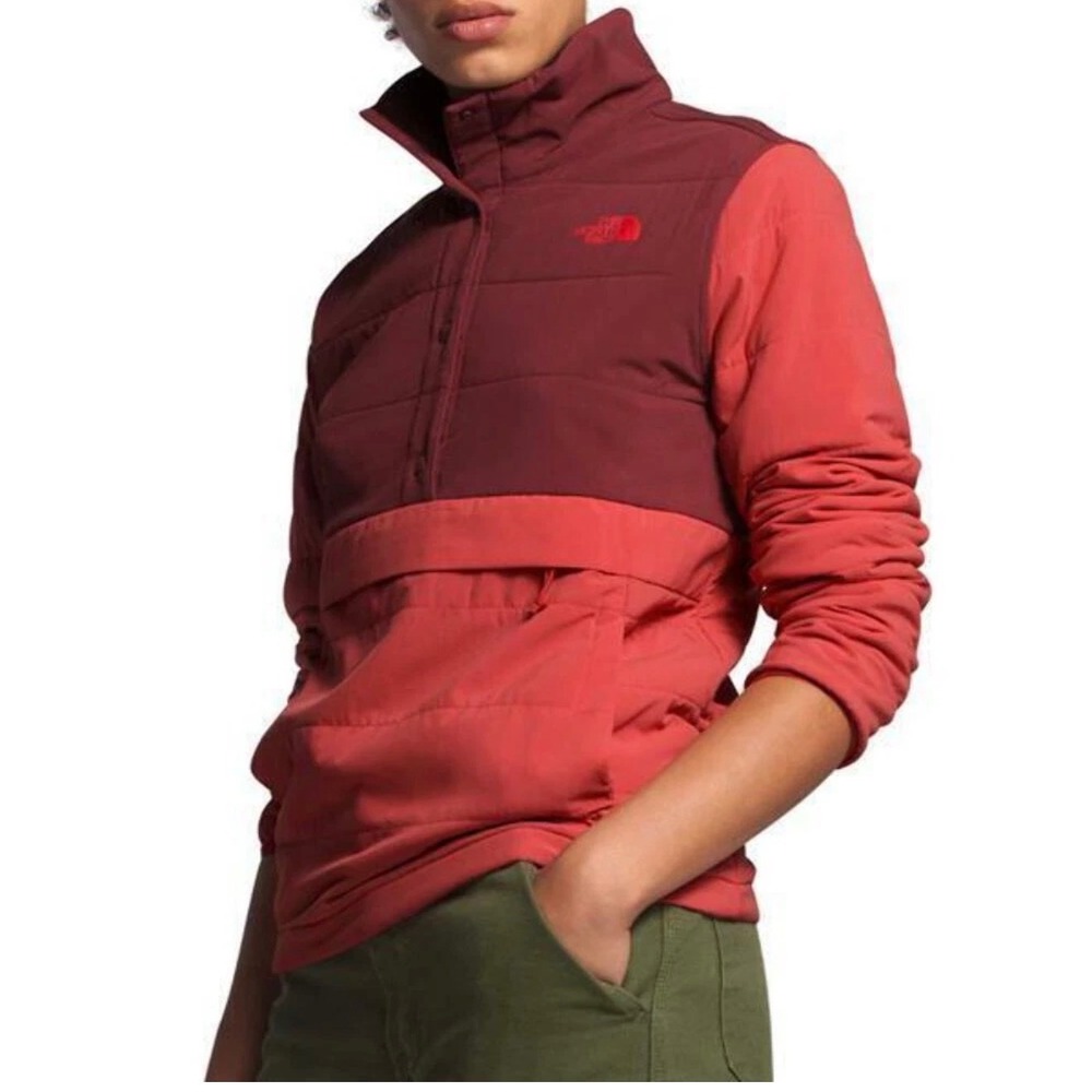 The North Face‎ Mountain Sweatshirt Pullover Jacket Burgundy Pink Womens Medium